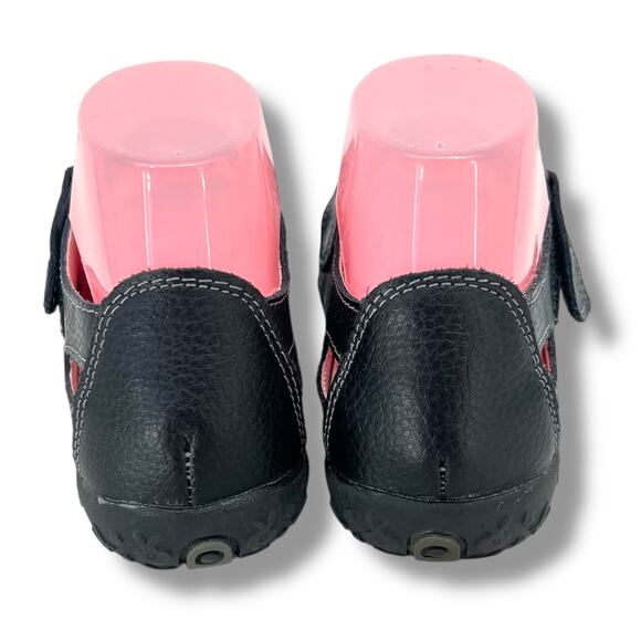 SPRING STEP 'Streetwise' Women's Navy Leather Comfort Shoes 6.5/7 Preppy Walking - Picture 4 of 10